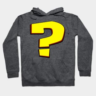 Question Mark?  Are you a Joker?  Or Beyond Understanding? Hoodie